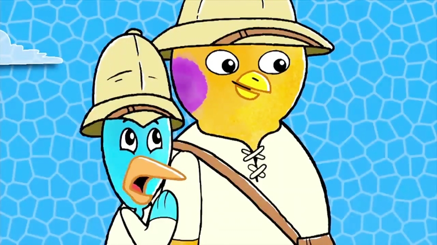 کارتون جیک جیکی ها Chirp - فصل 1 قسمت 42 - طوفان شن